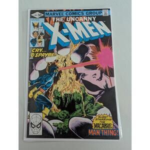 The Uncanny X-Men Comic Book Featuring Man-Thing - #144